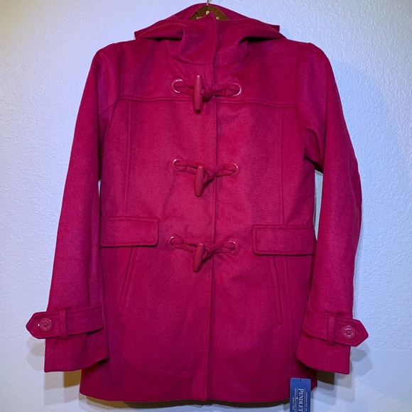 Pendleton Toggle Tassle Wool Trench Peacoat Jacket 49ers - Picture 2 of 8